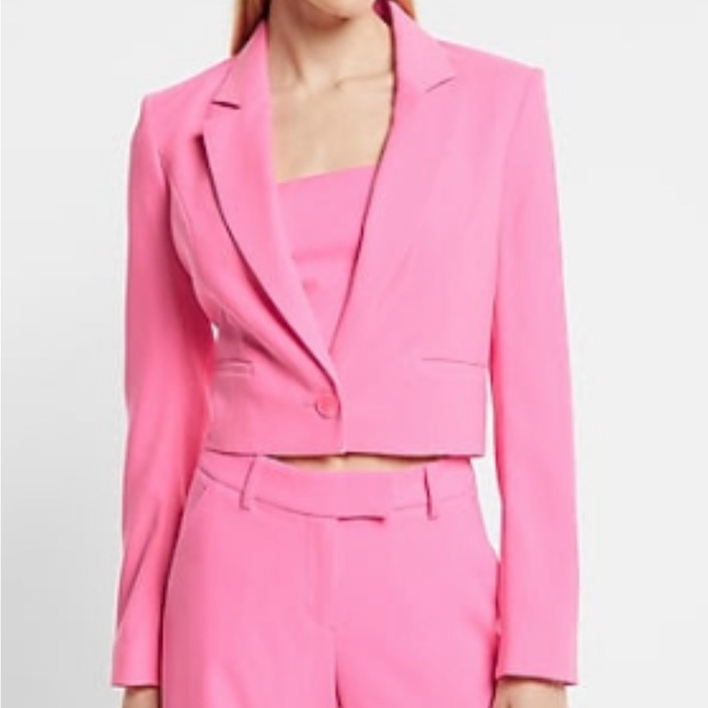 Express Vibrant Pink Women's Blazer